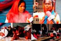 খাবার-ত্রাণ নেই,ভিটেমাটিহীন ১৫ বেদে পরিবার 